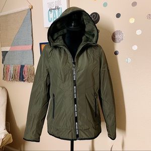 Michael Kors Plush Lined Windbreaker 